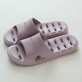 thumbnail image 2 of Fashion All Seasons Men Slippers Flat Non Slip Lightweight Home Bathroom Waterproof Comfortable Hollow Sole Design, 2 of 4