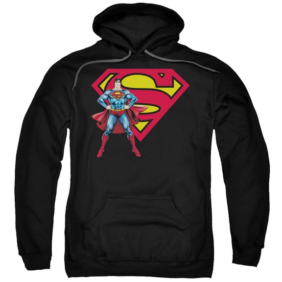 Superman - Superman &Amp; Logo - Pull-Over Hoodie - XX-Large