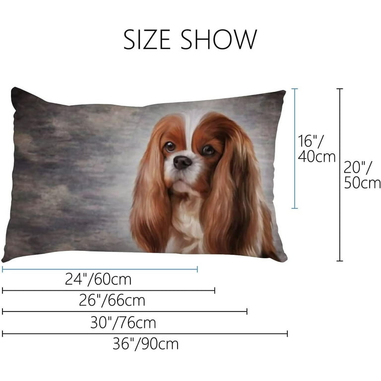 Cavalier King Charles Spaniels Pillow Cases - Set of 2 (20 Cavalier King Charles Spaniels Pillow Cases - Set of 2 (20