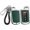 Silver-green, variant on Key Fob Cover Compatible with Toyota Highlander Tacoma Corolla Sequoia Camry Tundra Avalon RAV4 4Runner C-HR 2012-2021 3/4 Button Keychain Case Holder Protector,Black