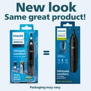 Philips Norelco Nose Trimmer 1000, Black, NT1605/60