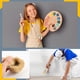 thumbnail image 5 of Juego de 11 Pinceles para Esténcil de Tiza con de Madera para Proyectos de Esténcil de Pintura de Tiza, Muebles, Manualidades Artísticas y Mucho Más, 5 of 5