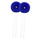 thumbnail image 4 of 2 cordones para patines con cascabeles, 25 cm, ligeros, para patinar. azul, 4 of 9
