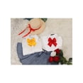 thumbnail image 7 of INSPIRE CHIC Women's Adjustable Solid Color Pre-tied Bowknot Cute Bow Tie 2Pcs Red+Gold, 7 of 7