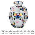 thumbnail image 2 of Enchanting Butterfly Hoodies Oversized Hoodie Couple Long Sleeve Cute Graphic Casual Hooded Sweatshirts, 2 of 5