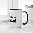 thumbnail image 4 of CafePress - I Love My El Salvadorian Husband Large Mug - 15 oz Ceramic Large White Novelty Mug, 4 of 4