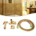 thumbnail image 2 of MYG Gold Brass Bidet Faucet Handheld Toilet Sprayer Hygienic Shower Attachment for Bathroom, Anti-Rust for Durable Brass Material, Easy to Install, Multi-Functional Cleaning Tool, 2 of 10