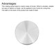 thumbnail image 4 of Uxcell 2" Soporte Giratorio con Rodamientos de Bolas de Acero Anulares Lazy Susan 0.55", 4 of 5