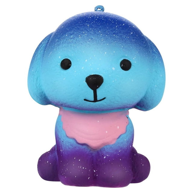 Adorable Squishies Galaxy Puppy Slow Rising Fruit Scented Stress Relief Toy Gift