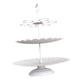 thumbnail image 1 of Soporte para cupcakes de 3 niveles, soporte para servir pasteles, plato para dulces y postres, elegante plato para pasteles Blanco, 1 of 9