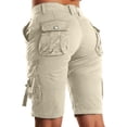 thumbnail image 3 of Cargo Shorts Women Flap Pocket Design Bermuda Cargo Shorts Knee Length Summer Hiking Shorts Casual Shorts, 3 of 7