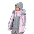 thumbnail image 2 of Gerry Girls‘ 3-Piece Hooded Puffer System Jacket (Rose Mist  3T), 2 of 5