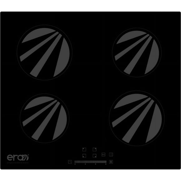 Parrilla de inducción de 4 quemadores 60cm 110 v Era Energia Renovable De America LIRA-4-60