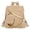 Khaki, variant on Stylago Backpack Purses for Women Square Corduroy Computer Bags with Zipper Pouch Crossbody Strap Schoolbag for Travel Work Black