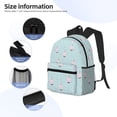 thumbnail image 3 of Disketp Milk Tea Mochila Ligera Clásica con Múltiples Bolsillos, Mochila Casual para Hombre y Mujer, Ideal para Escuela, Trabajo y Viajes, 3 of 6