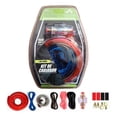 thumbnail image 1 of Kit Instalación Cable Rca Amplificador Audio Auto 10ga rojo, 1 of 10