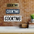 thumbnail image 2 of Signs ByLITA Standard Cooking Sign (Black) - Large, 2 of 6