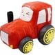thumbnail image 1 of Soft Plush Tractor Stuffed Truck Toy Super Cute Car Plushie Throw Pillow Excellent Gifts For Kids Or Birthday Party 12 Inches (red) Zekai, 1 of 5
