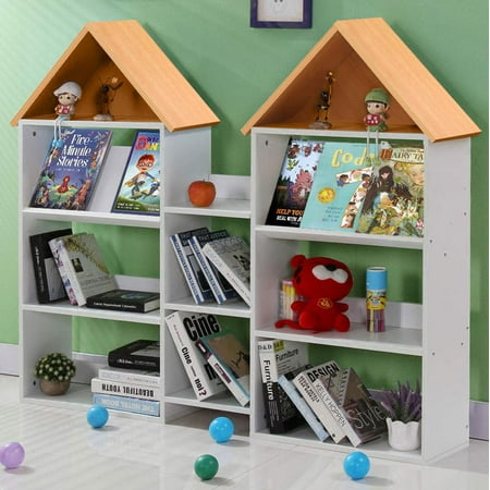 Tribesigns Kids Bookshelf Large Children Bookcase Toddlers Book