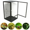 Miumaeov Reptile Tank Cage Pet Enclosure Lizard Spider Snake Pet Terrarium Breathable