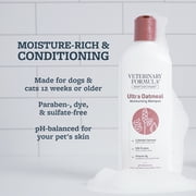 Veterinary Formula Moisturizing Ultra Oatmeal Shampoo for Dogs & Cats, 17 fl oz