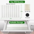 thumbnail image 2 of Gimgong Stone Dish Drying Mat for Kitchen Counter | 24"×16" Diatomaceous Earth Quick-Dry Absorbent Large Dry Mats White, 2 of 8