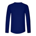 thumbnail image 5 of M-5X Mens Plus Size T-Shirts Big & Tall Long Sleeve Sun Protection UV Shirts Pullover Slim-Fit Solid Lightweight Athletic Workout Tees Tops, 5 of 7