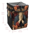 thumbnail image 5 of Pray Leak-Proof Foldable Car Garbage Can with Lid and Hanging Storage Bag, 5 of 6