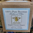 thumbnail image 2 of 100% Beeswax Pillar Candle, Long Burn Time and Honey-Like Fragrance, Smokeless and Dripless, No Added Scents, Paraffin or Chemical Fillers, 3x3 Burns Up to 40 Hours, 2 of 4