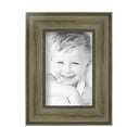 thumbnail image 2 of ArtToFrames 4" x 6" Silver Panel Picture Frame, 4x6 inch Multi Wood Poster Frame (WOM-5094), 3 Pack, 2 of 6