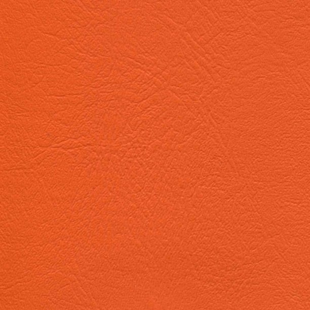 Vinyl Upholstery Fabric Bright Orange SAMPLE 3" x 3" Auto Home