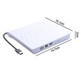thumbnail image 5 of Usb 3.0 Portable Drive External Dvd Cd Drive Dvd/cd Writer Reader Burner For Laptop Desktop Pc Windows Linux Os Apple Mac White, 5 of 5