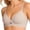 Khaki, variant on Ladies Breathable Lace Underwire Soft Mild Daily Casual Comfortable Everyday Bras