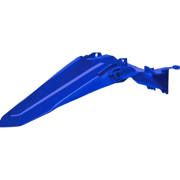 Polisport Motocross (MX) Rear Fender for Yamaha YZ 250F/450F (2024-2025) Dirt Bike – OEM Quality, Durable, Flexible & Perfect Fit – Blue
