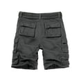thumbnail image 2 of KOCTHOMY Cotton Cargo Short for Men, Relaxed Fit Camo Outdoor Hiking Work Comfor Casual Shorts with 9 Pockets (No Belt) Deep Gray Size 40, 2 of 7