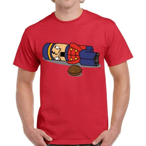 Nutcracker Christmas Shirt Xmas Tshirts for Men - S M L XL 2XL 3XL 4XL 5XL Xmas Graphic Tee - Christmas Shirt Men's Holiday Xmas Top Gifts