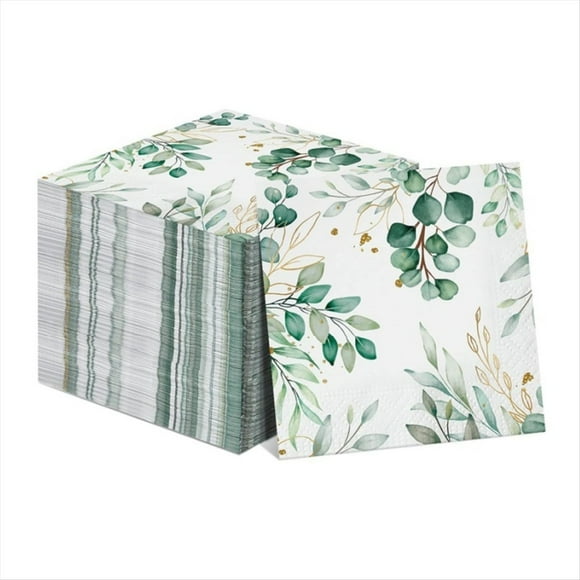 Servilletas de Eucalipto, Toallas de Mano Prácticas para el Baño, Papel para Invitados, para Banquetes, Fiestas, Bodas y Cenas.