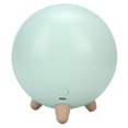 thumbnail image 4 of BIMZUC Cute Cat Night Light Little Pet House LED Atmosphere Lamp, Dimmable Portable Bedroom Lighting with Wooden Base, 1200mAh USB Rechargeable (5.6 inches / 14.3 cm, Green), 4 of 5
