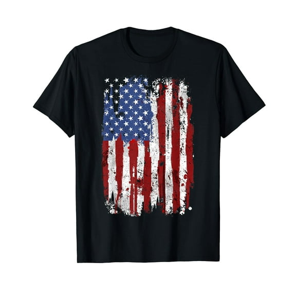 USA Flag American Flag United States of America 4th of July T-Shirt Gift Men Women American Flag Shirts