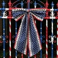 thumbnail image 4 of Oversized Fabric Bow Hanging Ornaments in Patriotic Hues, Eye-Catching Party Decor Pendants for 4Th Of July, Indoor Entryways, Venue Setup and Independence Day Festive Scene Arrangement,, 4 of 6