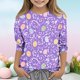 thumbnail image 2 of Usted es más que una prueba de puntuación camisa día de Pascua imprimir 3/4 manga cuello redondo, camisas de manga larga de niños tamaño 12-14 Juventud para niños, 2 of 5