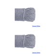 thumbnail image 4 of Langgg Color Hemp Rope Roll Making Tool 100 Cotton rope colorful twine macrame cord string thread Handmade String accessory DIY cord silver grey 2mm x 25m 2Set, 4 of 6