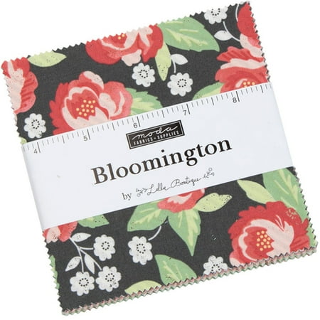 Bloominton Moda Charm Pack by Lella Boutique; 42 - 5