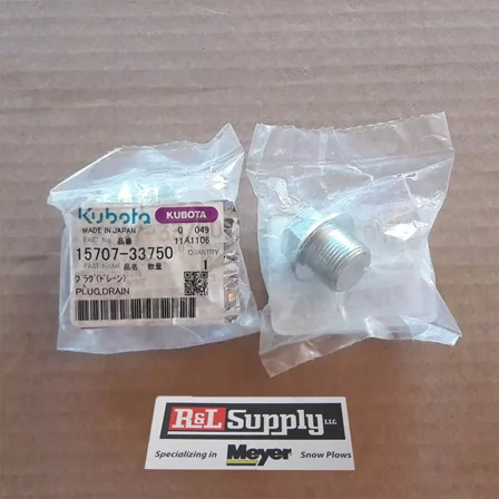 Genuine Oem Kubota Oil Pan Drain Plug 15707-33750