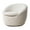 Beige Polyester, variant on Roundhill Furniture Winnie Modern Barrel Chair, 360° Swivel