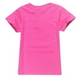 thumbnail image 2 of APHMAU girls' T-shirt with cartoon elements for children's movies, TV games, and pure cotton round neck short sleeved shirt, suitable for children aged 5-13, 2 of 3