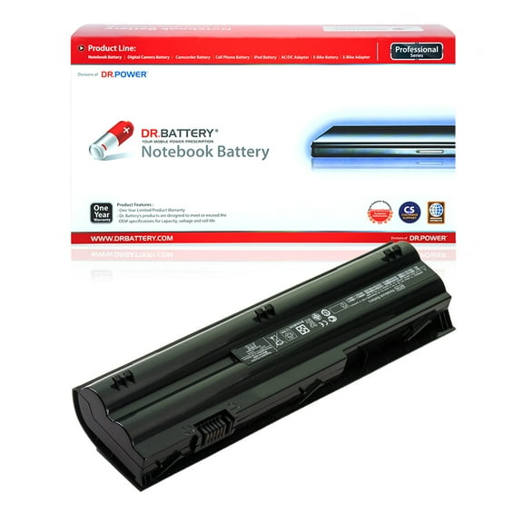 DR. BATTERY - Replacement for HP 3125 Notebook / 646656-421 / 646657-241 / 646657-251 / 646657-421 / 646755-001 / 646757-001 / A2Q96AA / HSTNN-DB3B / HSTNN-LB3A / HSTNN-LB3B / HSTNN-YB3A