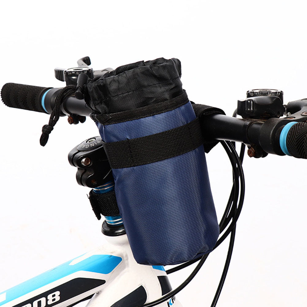Portable Bike Kettle Holder Bag Bicycle Front Handlebar Hanging Water Bottle Bag