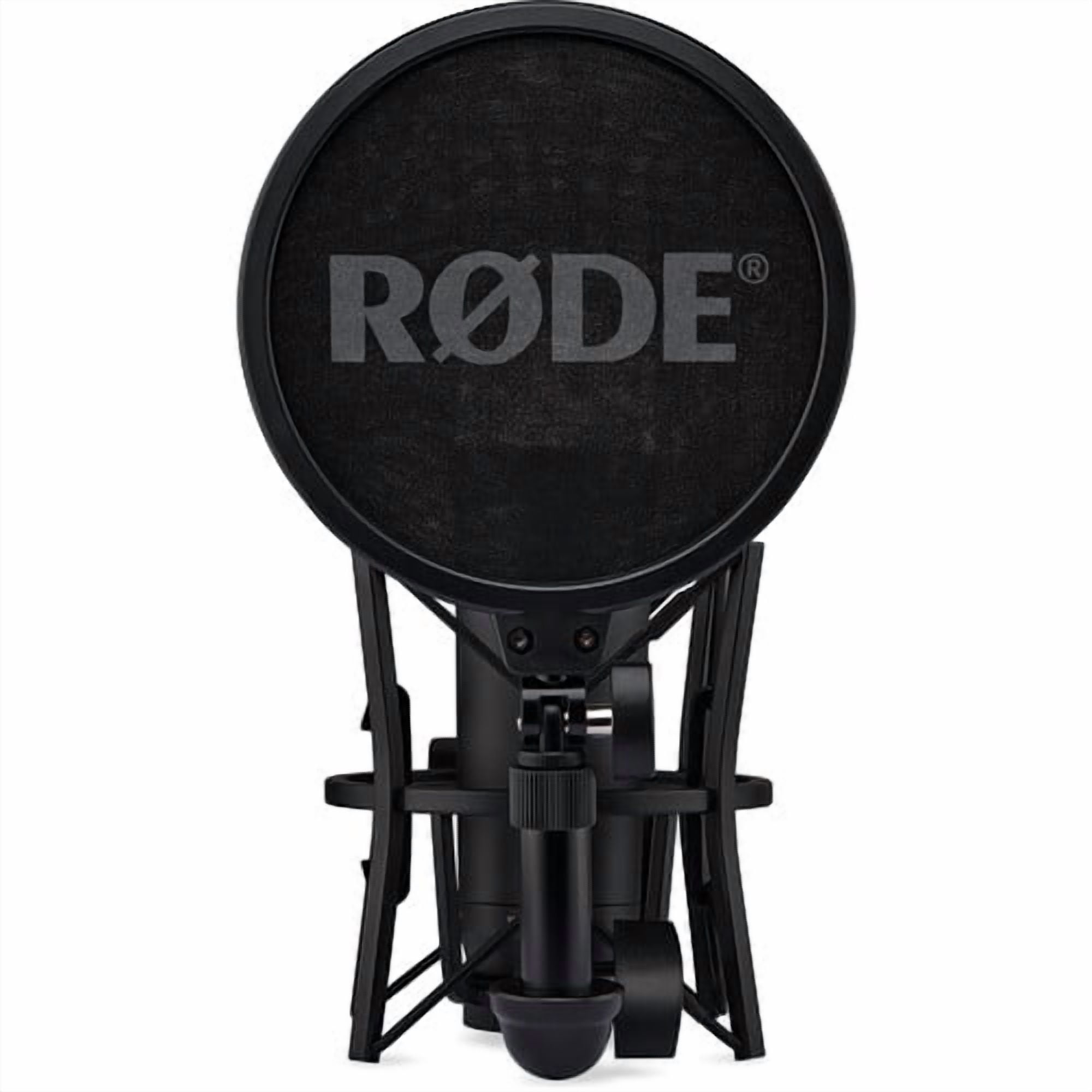 RODE NT1 5th Gen Large-Diaphragm Cardioid Condenser Microphone (Black) | XLR/USB Hybrid Mic for Studio Recording, Vocals, Podcasting & Voiceover (NT1GEN5B) + Podcast Arm Mic Stand + Cable Ties + More