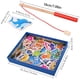 thumbnail image 2 of Desarrollo educativo temprano, 32 Uds., peces magnéticos de madera, baño, pesca, mesa de viaje, juguete, regalo para niños, 2 of 8